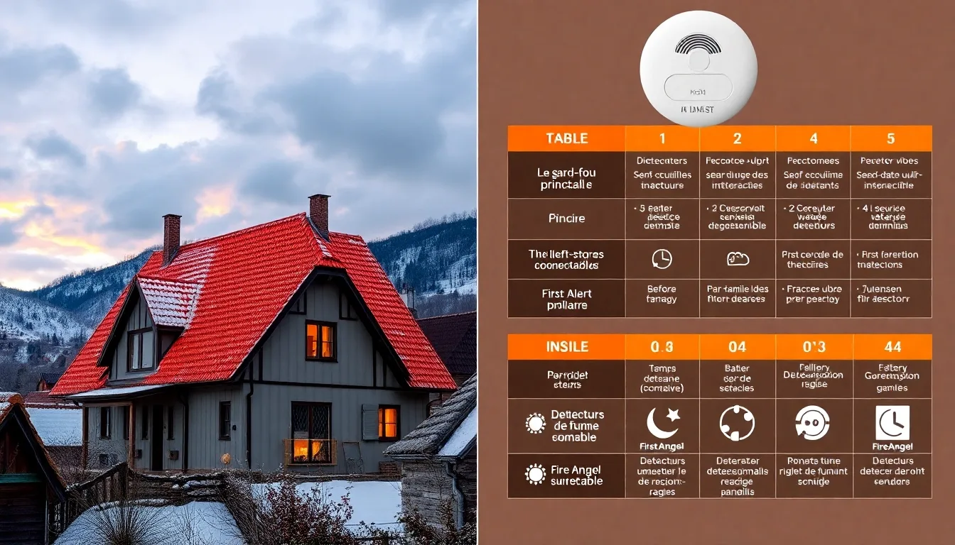 Guide complet des détecteurs de fumée interconnectables : sécurité optimale pour votre maison